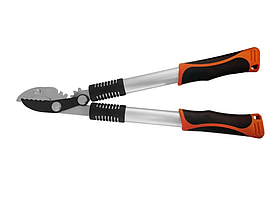 Секатор важільний HECHT 020ASGHJ2, садовий секатор 450 мм, секатор для гілок 35 мм, компактні ножиці mgtl