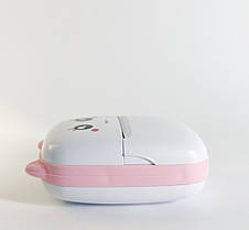 Портативний термопринтер Bambi Cat Mini Printer (Рожевий) YU227, фото 3