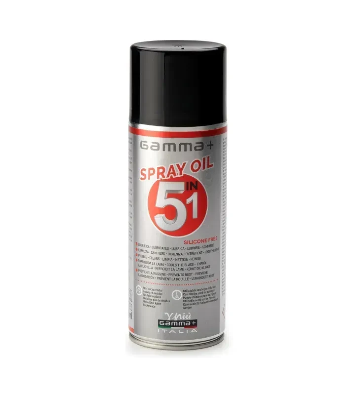 Олія-спрей для машинок і тримерів Gamma Piu Blade Therapy 5 in 1