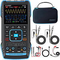 Цифровий осцилограф-мультиметр FNIRSI 2C53T, смуга пропускання 50 МГц + генератор сигналів.
