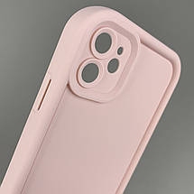 Чохол для iPhone 11 рожевий з великими бортами з принтом чорний леопард на айфон 11 w01l, фото 3