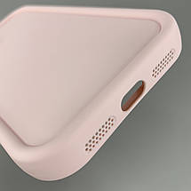 Чохол для iPhone 11 рожевий з великими бортами з принтом чорний леопард на айфон 11 w01l, фото 4