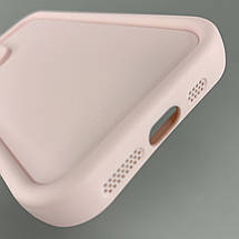 Чохол для Apple iPhone 12 силіконовий чохол з великими бортиками на телефон айфон 12 рожевий n5v, фото 4