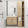 Шафа-пенал для ванної кімнати / передпокою / дитячої 2000х300х450 мм Дуб Тахо, фото 5