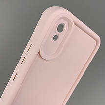 Чохол для Xiaomi Redmi 9A силіконовий чохол з великими бортиками на телефон сяомі редмі 9а рожевий n5v, фото 4