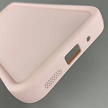 Чохол для Xiaomi Redmi 9A силіконовий чохол з великими бортиками на телефон сяомі редмі 9а рожевий n5v, фото 5