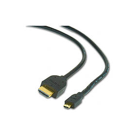 Кабель мультимедійний HDMI A to HDMI D (micro), 1.8m Cablexpert (CC-HDMID-6)
