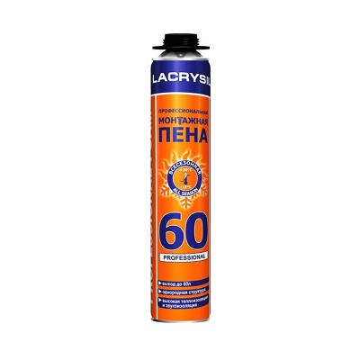 Монтажна піна Lacrysil, 750ml, фото 1
