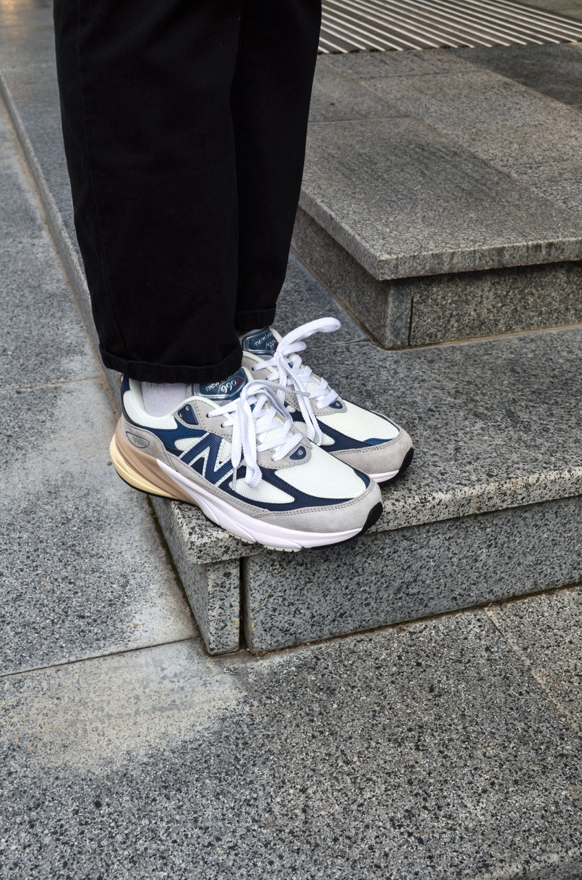 Кросівки чоловічі cірі New Balance 990 v6 Grey Blue (17670)