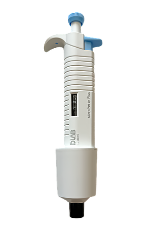 Піпет-дозатор одноканальний 1-10 мл MicroPette Plus, фото 1