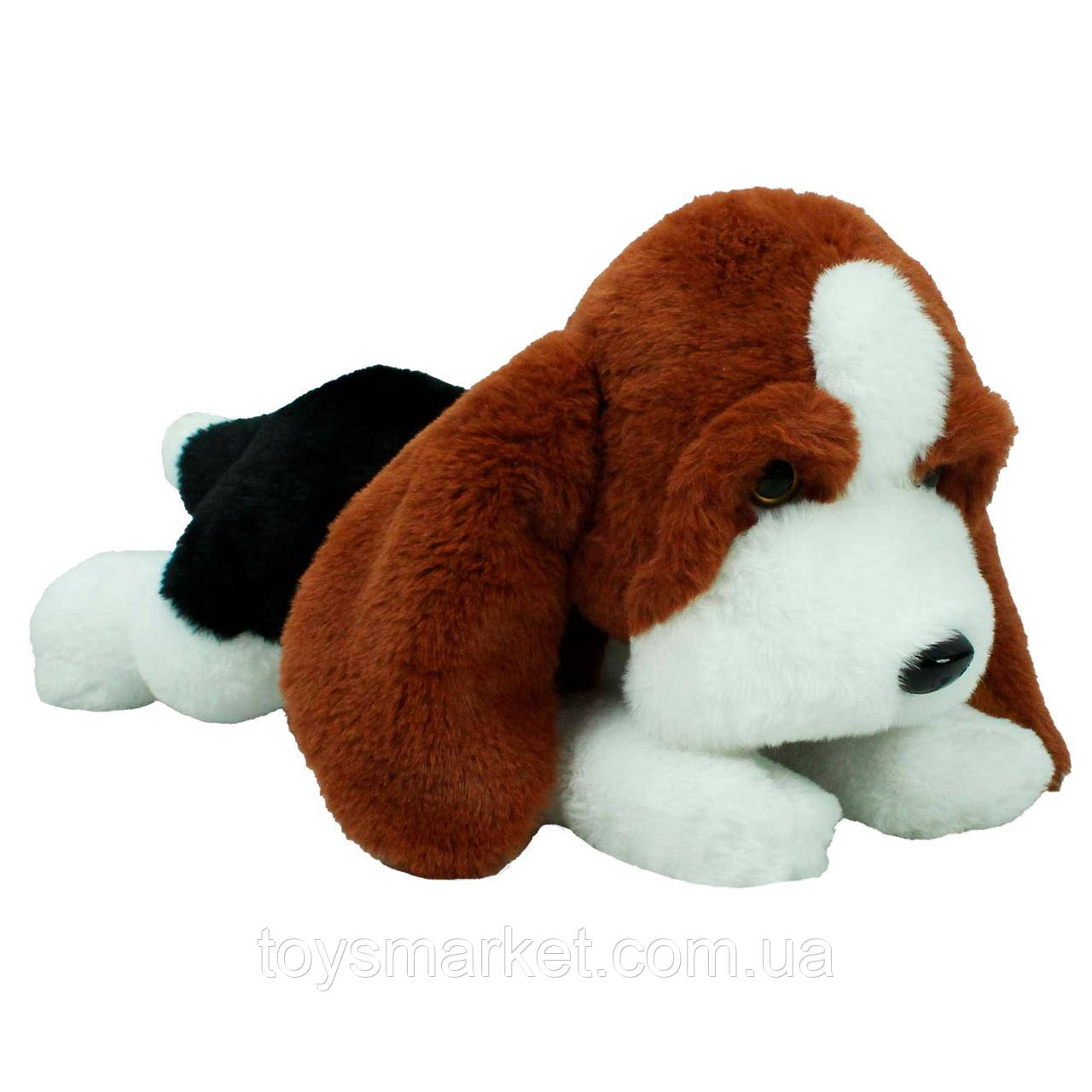 М’яка іграшка, собачка Бассет, 44 см