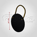 Крейдяний цінник на пляшку круг, паковання 5 шт., фото 2