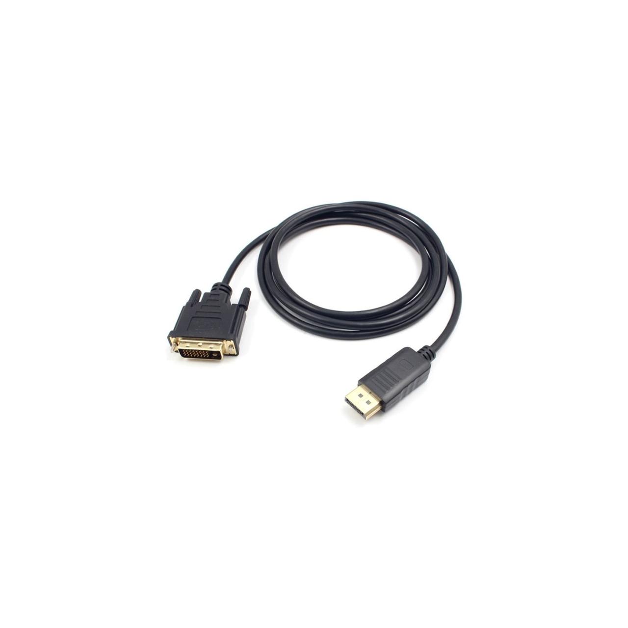 Кабель мультимедійний ProLogix (PR-DP-DVI-P-04-30-1m) DisplayPort-DVI М/М,V1.2, 1м