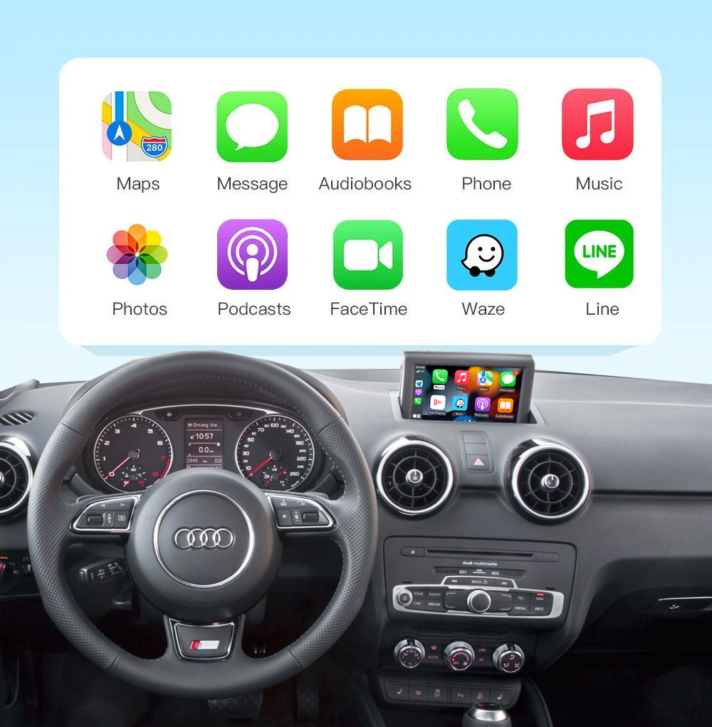 Штатные CarPlay и AndroidAuto