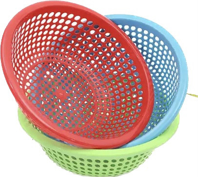 Миска друшляк 24 см пластикова, фото 1