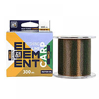 Волосінь ZEOX 3D Element Carp 300м 0.309мм 22,7lb Motor Oil (3KB5001)