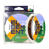 Волосінь ZEOX Element Carp 150м 0.285мм 21lb Multicolor (3KB5006)