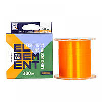 Волосінь ZEOX Element Long Distance 300 м 0.285 мм 21lb Orange (3KB5011)