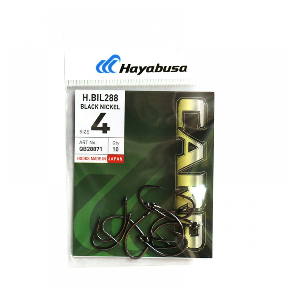Крючок Hayabusa Carp H.BIL288 BN №4 (10шт) (3KB5032)