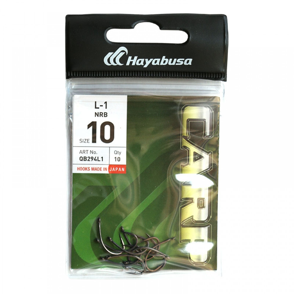 Крючок Hayabusa L-1 NRB №10 (10шт) (3KB5040)