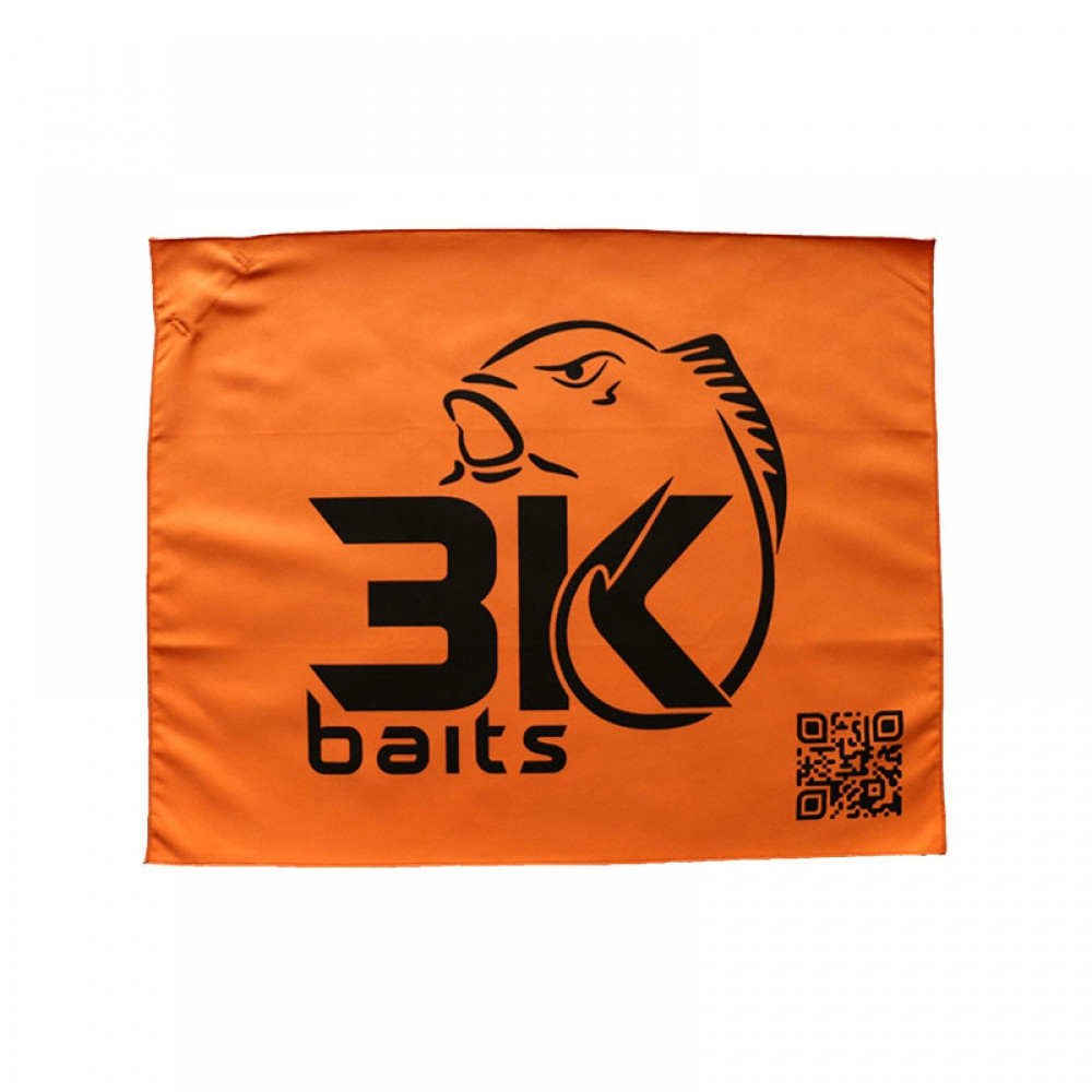 Рушник 3KBaits фірмовий із гладкої мікрофібри 40 х 50 см (3KB5041)