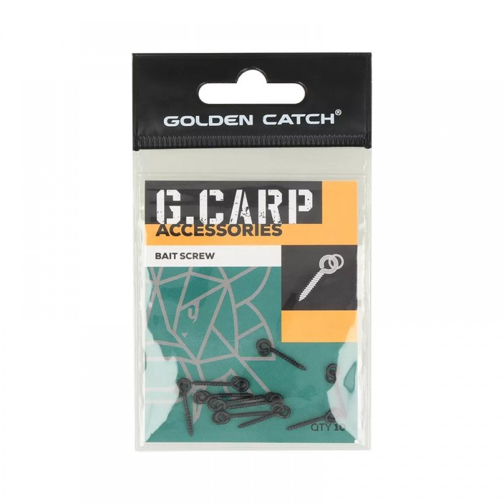 Гвинт для бойлів Golden Catch G.Carp Bait Screw 7 мм, в уп. 10 шт. (3KB5062)