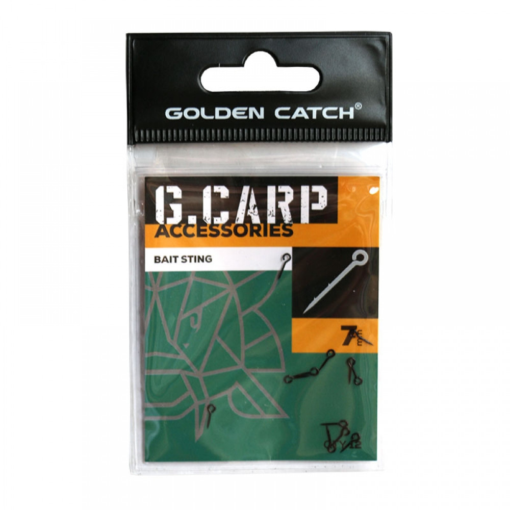 Голка Golden Catch для кріплення насадок G.Carp Bait Sting 7 мм, в уп. 12 шт. (3KB5065)