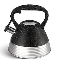 Чайник Edenberg EB-8827 (3 л) зі свистком- Чорний