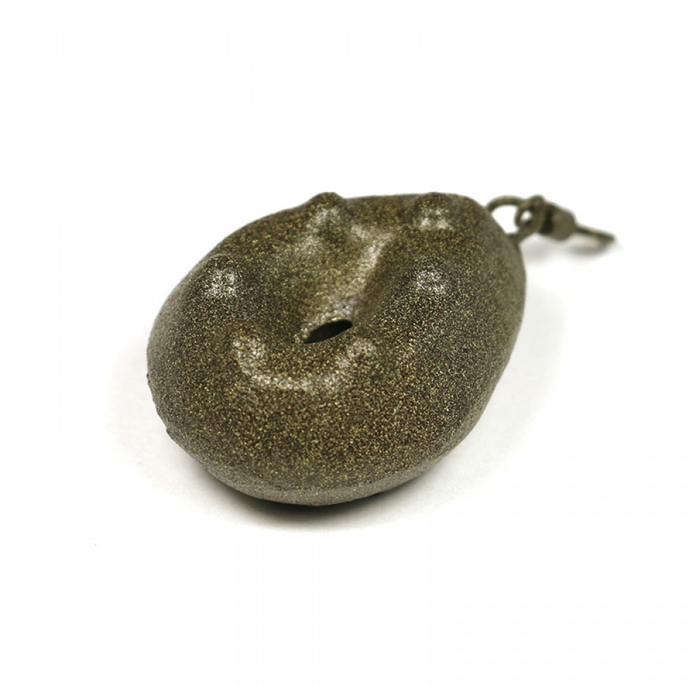 Грузило коропове з вертлюгом 3KBaits Гриппа зелене 140 г (3KB5145)