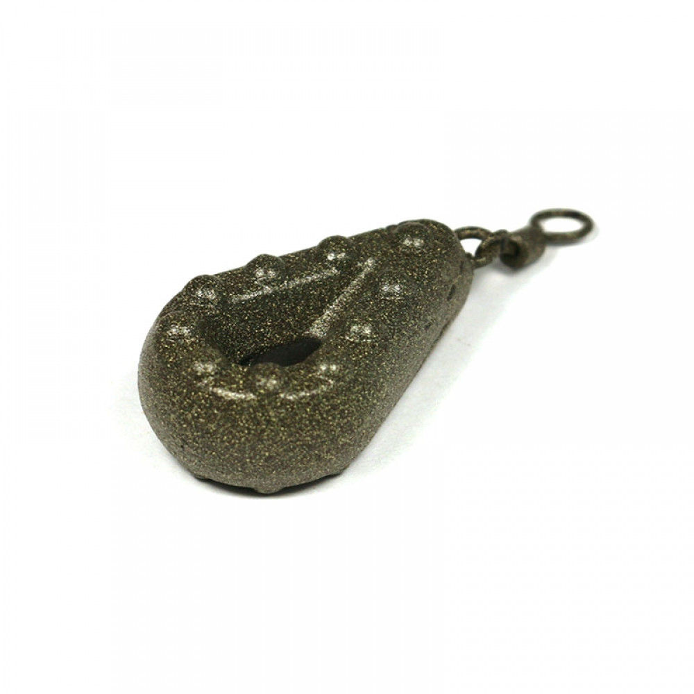 Грузило коропове з вертлюгом 3KBaits Гриппа зелене 60 г (3KB5150)
