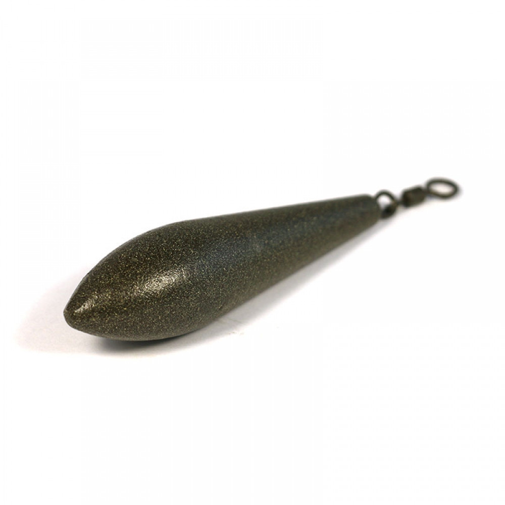 Грузило коропове з вертлюгом 3KBaits Лонг каст зелений 80 г (3KB5167)