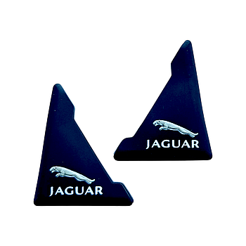 Куточки на двері автомобіля Jaguar для захисту від сколів, трафаретний друк