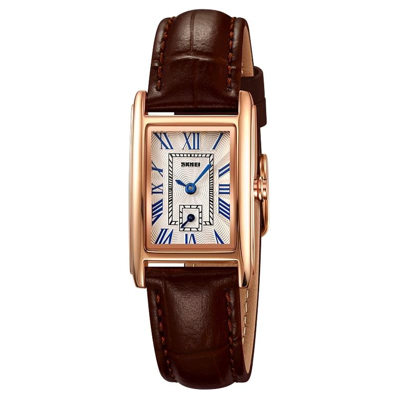 Skmei 2297RGBN Rose Gold-Brown, фото 1