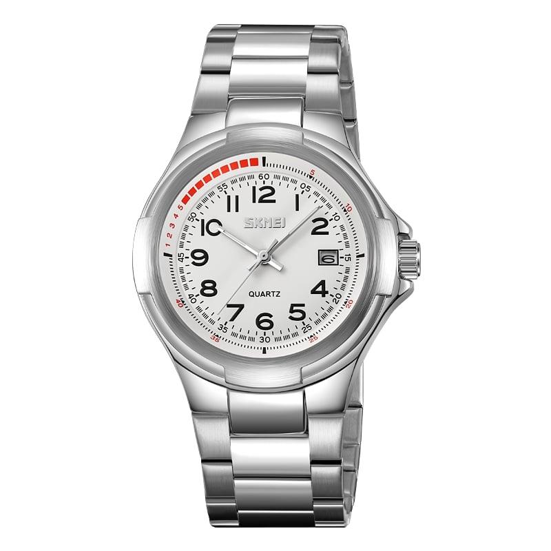 Skmei 9320SIWT Silver-White, фото 1