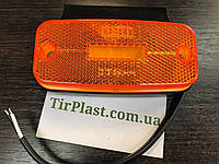 Габаритний ліхтар з кронштейном LED діодний бічний габарит MAN DAF RVI SCANIA VOLVO жовтий LED 12-24V
