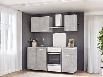 Маленька кухня 1.2м зі стільницею, бюджетний кухонний гарнітур 120 см Opendoors