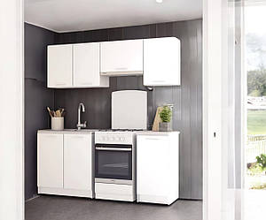 Кухня готова 1.8 зі стільницею, компактний гарнітур 180 см Opendoors