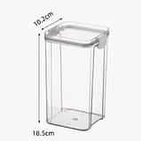 Місткість пластикова 1300 мл біла, фото 8