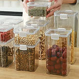 Місткість пластикова 1300 мл біла, фото 6