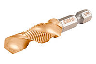 Сверло-метчик комбинированное Granite прочное для металла M10 x 1,25 мм