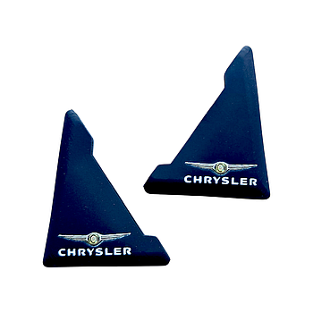 Куточки на двері автомобіля Chrysler для захисту від сколів, трафаретний друк