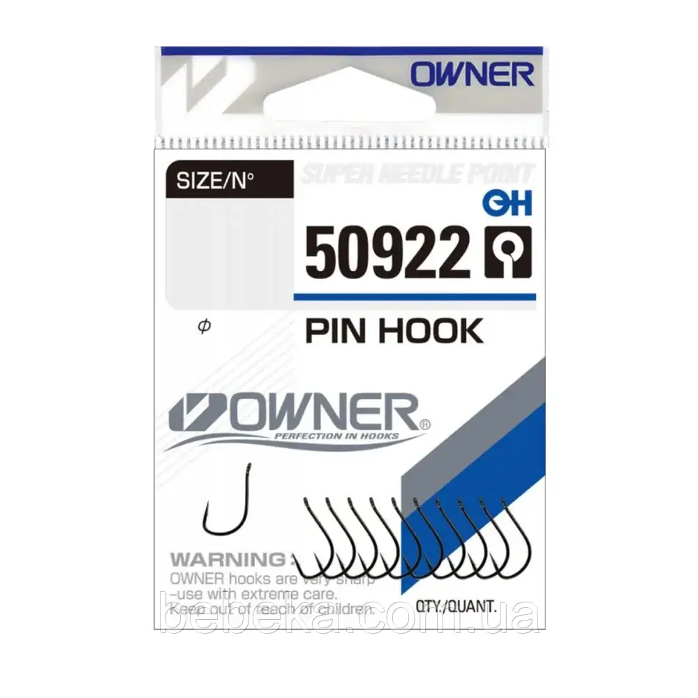Гачки Owner Pin Hook №6 (8 шт.)