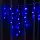 Гірлянда Xmas LED 220 3.3Line Short curtain Бурульки/Бахрома B-1 10х1.5м синя зі з'єднувачем, фото 2