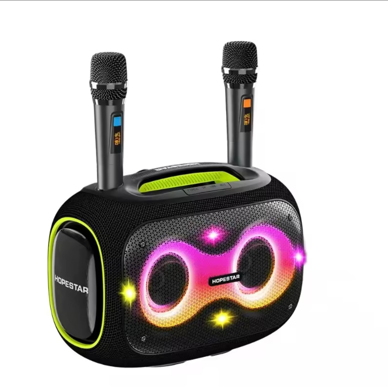 Портативна бездротова Bluetooth колонка караоке Hopestar Party Box 120 Вт
