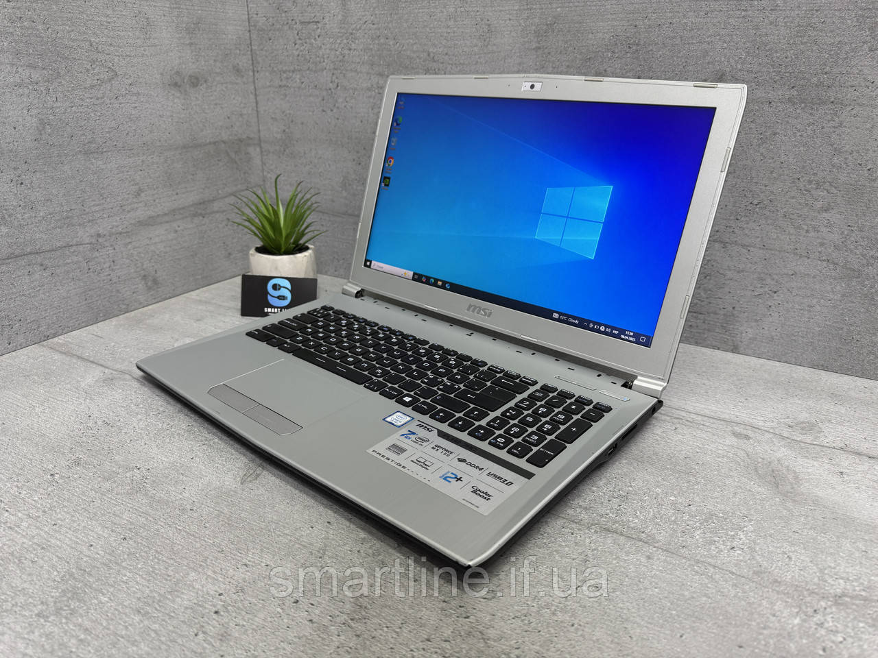 Уцінка Ігровий ноутбук Msi Pl62 i5-7300HQ MX150 16gb ddr4 256gb ssd 15.6"