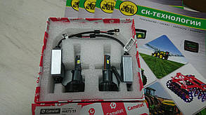 Лампа (2 шт) H3 з CANBUS LED (світлодіодна) лампочка 60 Вт (Cametet)