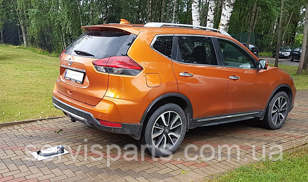 Фаркоп Nissan X Trail T32 (також Rogue USA) швидкоз'ємний гак на ключах, фото 1