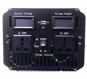 Перетворювач напруги Power Inverter Wimpex WX-10100 10000W 12V UPS, інвертор, чиста синусоїда із заряджанням, фото 3