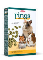 Додатковий корм для карликових кроликів та малих гризунів Padovan Rings 150 г (PP00356)