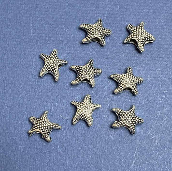 Знижка! Намистина шарм Пандора Морська зірка 14х13мм фас.20гр. + -15шт